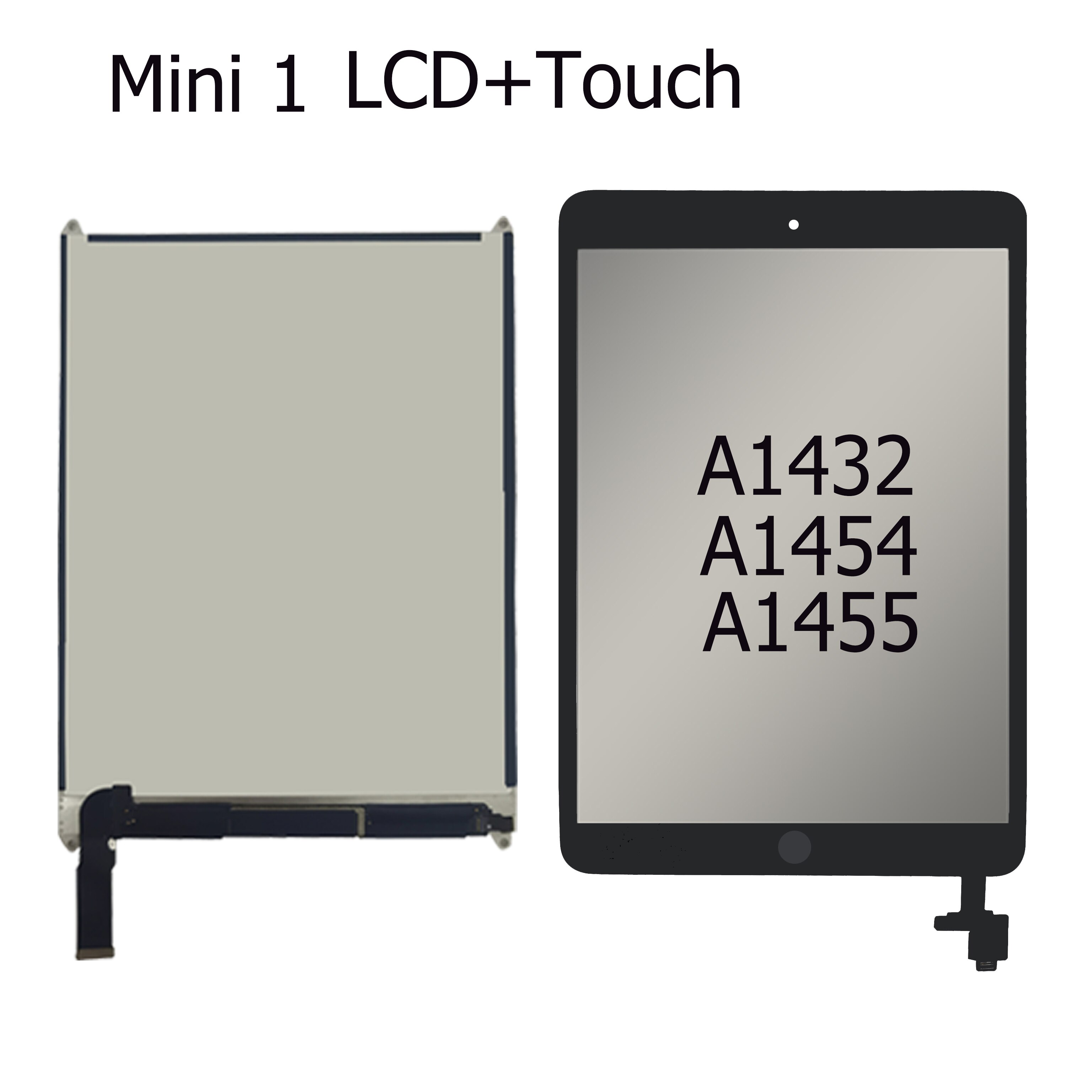 Lcd En Touch Screen Display Getest Voor Apple Ipad Mini1 Mini2 Mini3 A1432 A1454 A1455 A1489 A1490 A1491 A1600 A1601 mini 1 2 3