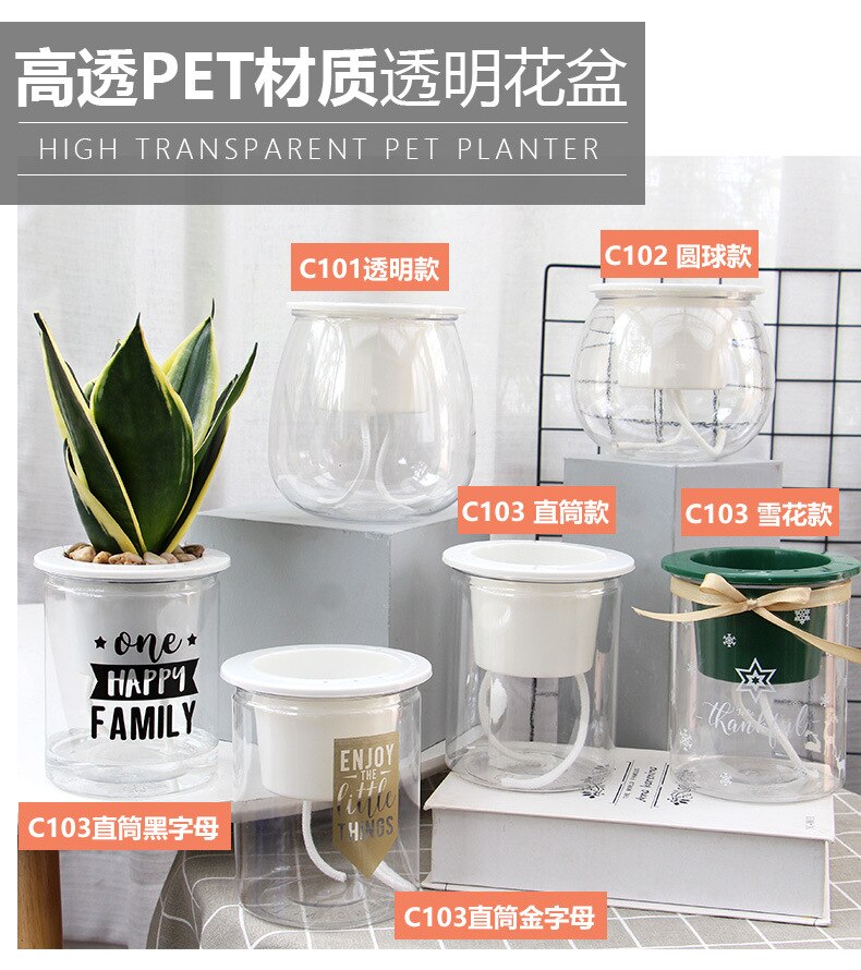 self watering flower pot for plants, desktop pot self watering planter, pot for plants for home decoration