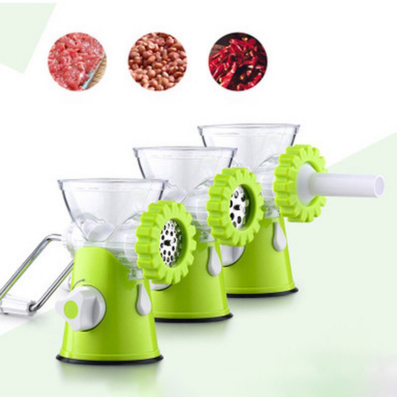 Multi-Function Manual Meat Grinder Stainless Steel Blade Kitchen Accessories Cooking Machine Sausage Machine