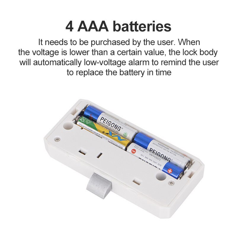 Tuya Smart Drawer Cabinet Lock Keyless 5.0 APP Keyless Invisible Cabinet Lock App Safe Security Home