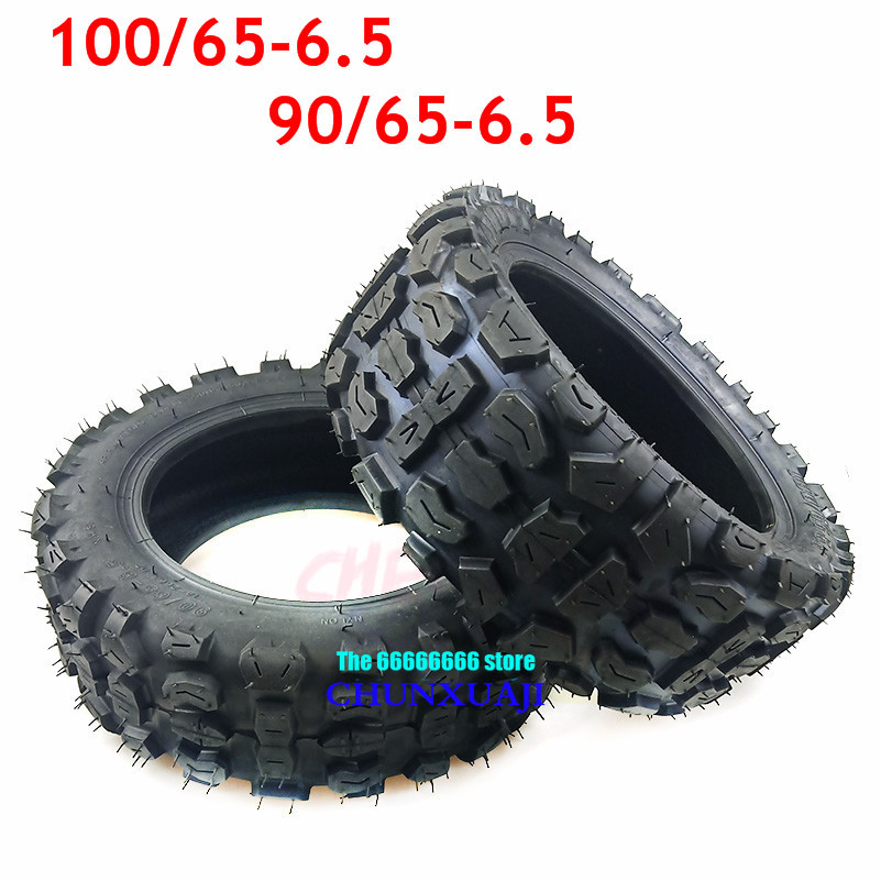 Neumático de rueda de vacío para patinete eléctrico, 11 pulgadas, 90/65-6,5, 100/65-6,5, sin tubo, para Dualtron, Widen, todoterreno