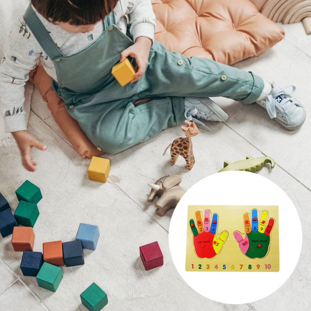 1Pc Puzzel Speelgoed Vroege Educatief Speelgoed Houten Puzzel Speelgoed Educatief Speelbal Jigsaw Speelgoed Voor Nursery Kids Thuis