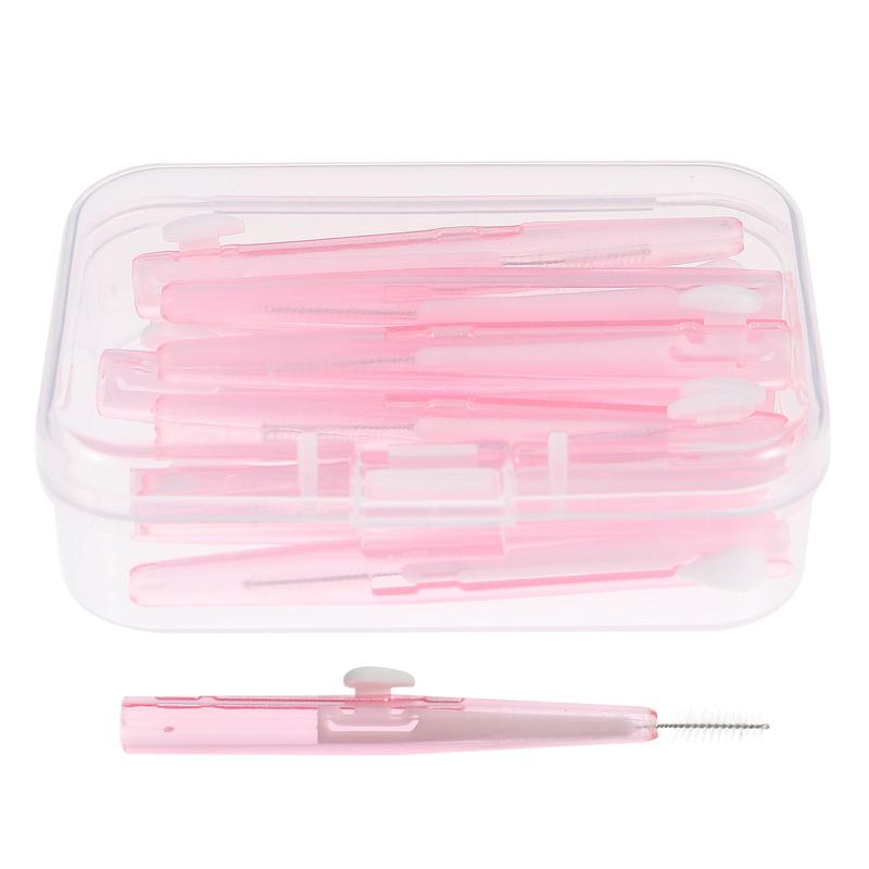 10pcs Interdental Brush Useful Tooth Floss Pick Interdental Brushes Dental Care Cleaning Brushes Teeth Interdental Brushes