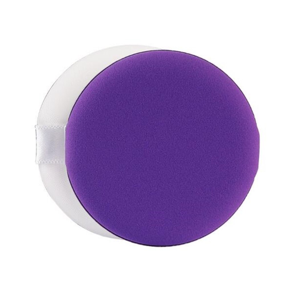 10Pcs Professionele Ronde Vorm Facial Powder Puff Soft Make Foundation Draagbare Zachte Cosmetische Puff Make-Up Foundation Tool: Purple