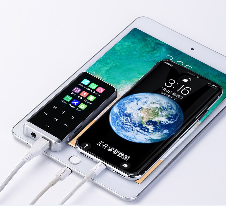 Bluetooth Mp3 Player Portable Music Walkman Touch Key 1.8 Inch Tft Screen music player