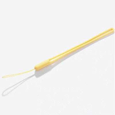 Lanière de téléphone portable corde de main en silicone courte anti-perte couleur lanière de téléphone souple flexible clé U disque lanière multifonction: 4