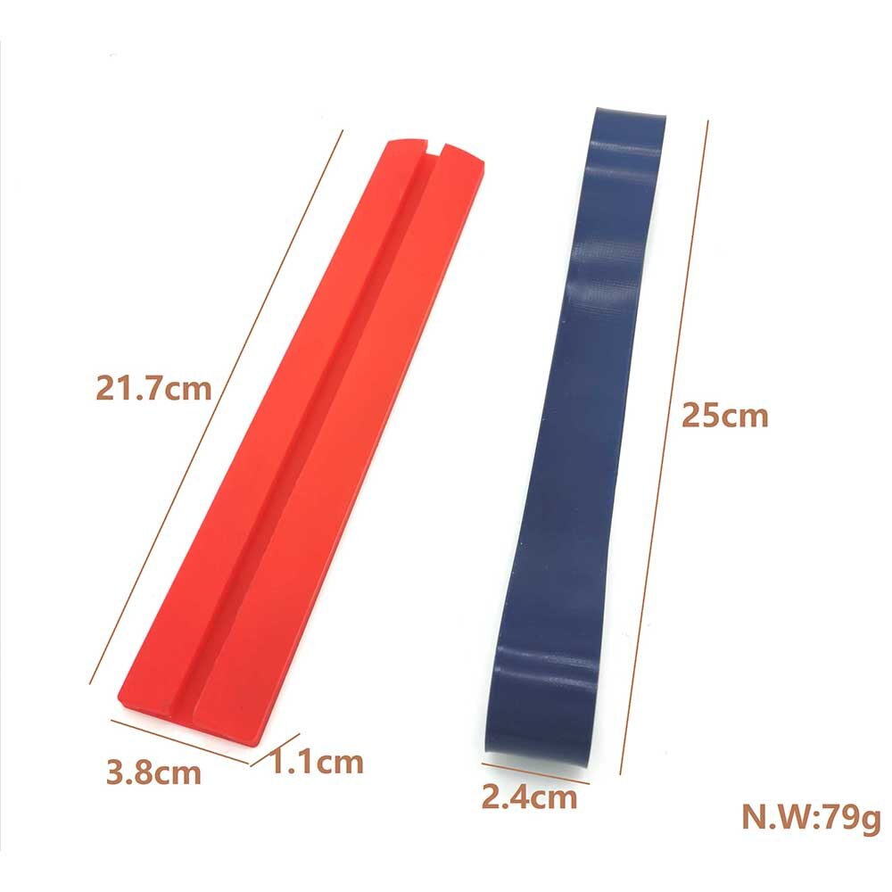 1pc Silicone Men Neck Hair Shaving Template Salon Barber Back Hairline Guide Haircuts DIY Trim Template Styling Accessories: Red