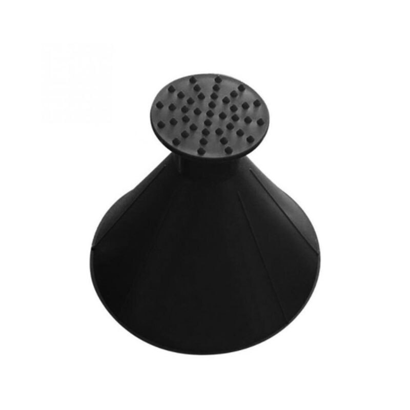 Auto Car Magic Window Windshield Car Ice Scraper Snow Remover Shovel Window Scrapers Deicing cone ice scraper: Black