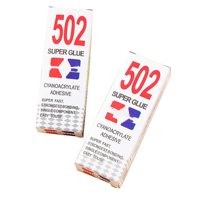 502 Super Glue Multi-Function Clear Glue Cyanoacrylate Adhesive Strong Bond Quick-drying For Office Tools