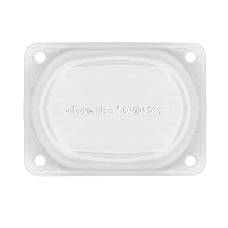 1 Juego de lentes LED COB con Reflector y anillo de silicona impermeable 120 grados 78mm * 60mm para 20W 30W 50W COB Chip LED Luz de inundación DIY