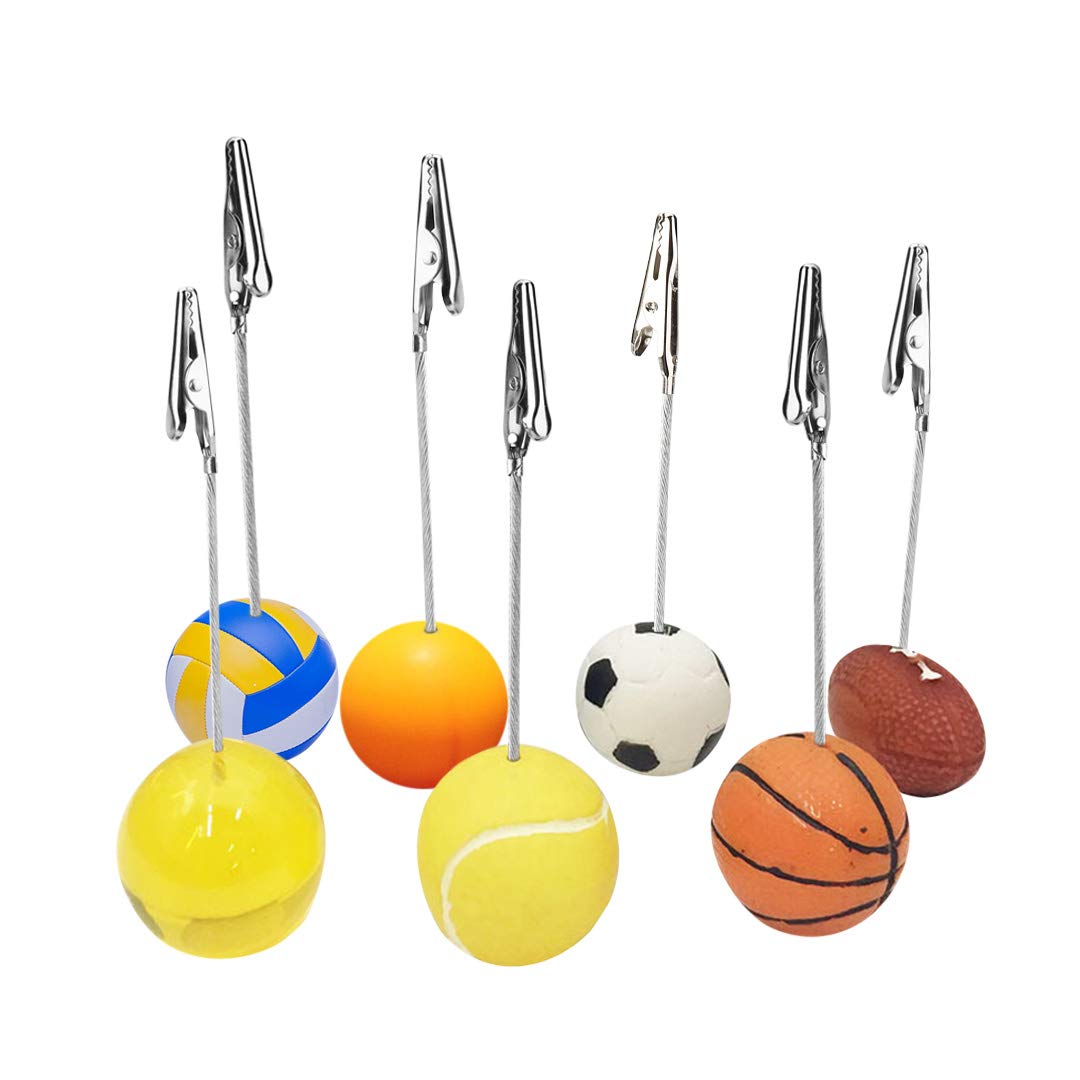 10 x krokodillenklemmen van metaal met draadsteel, alligatorklemmen voor memokaarthouders