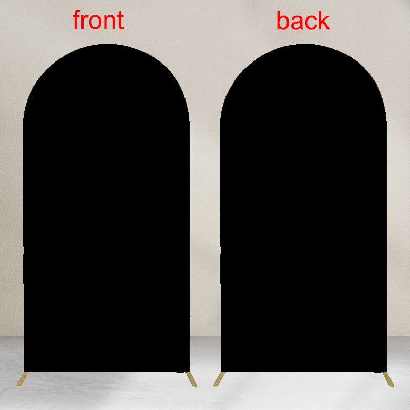Double Sided Arch Backdrop Cover available in 15 colors Suitable for 4 different arch backdrop stands Made of elastic fabric