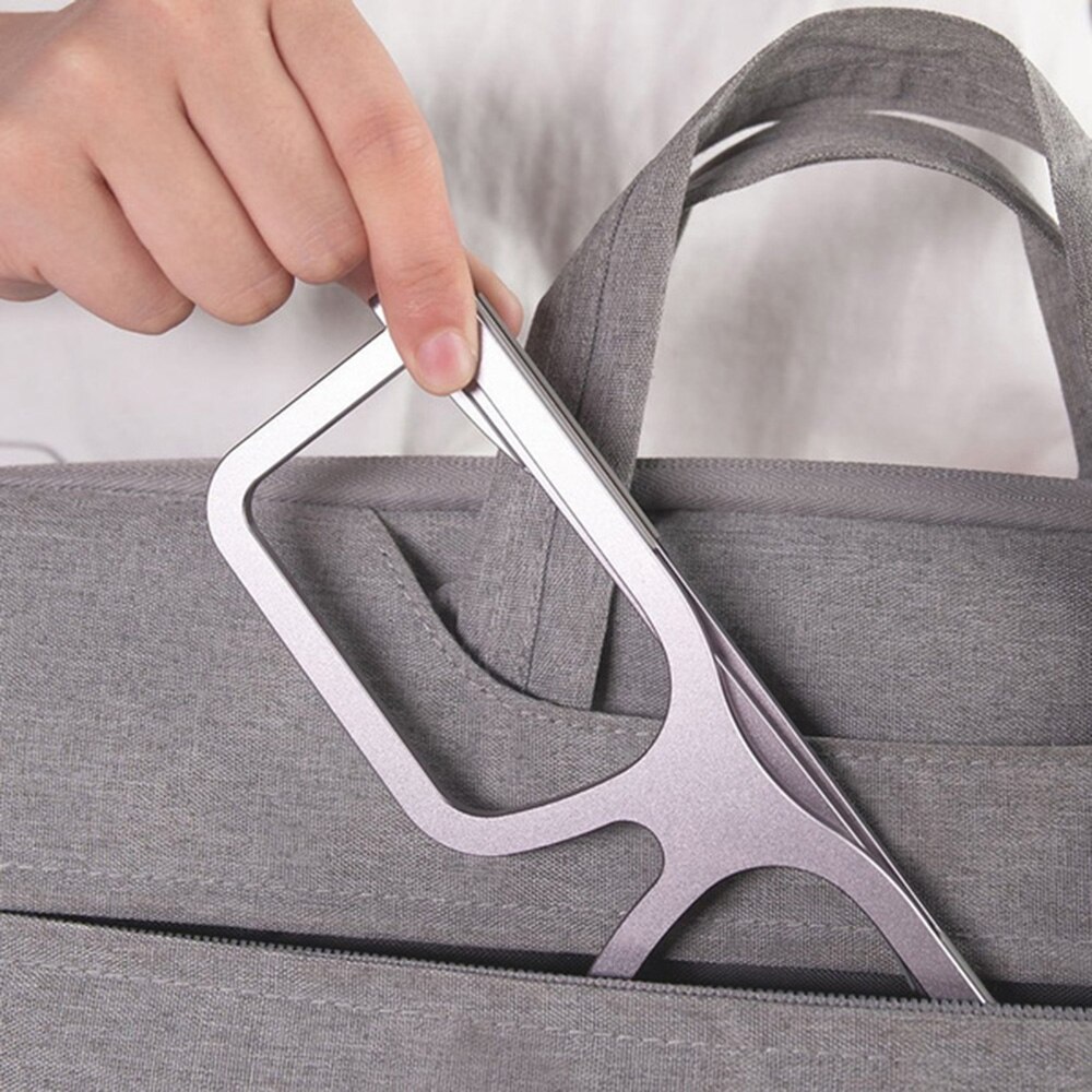 Aluminum Alloy Foldable Glasses Model Laptop Mount Adjustable Laptop Holder Notebooks Cooling Stand In Stock