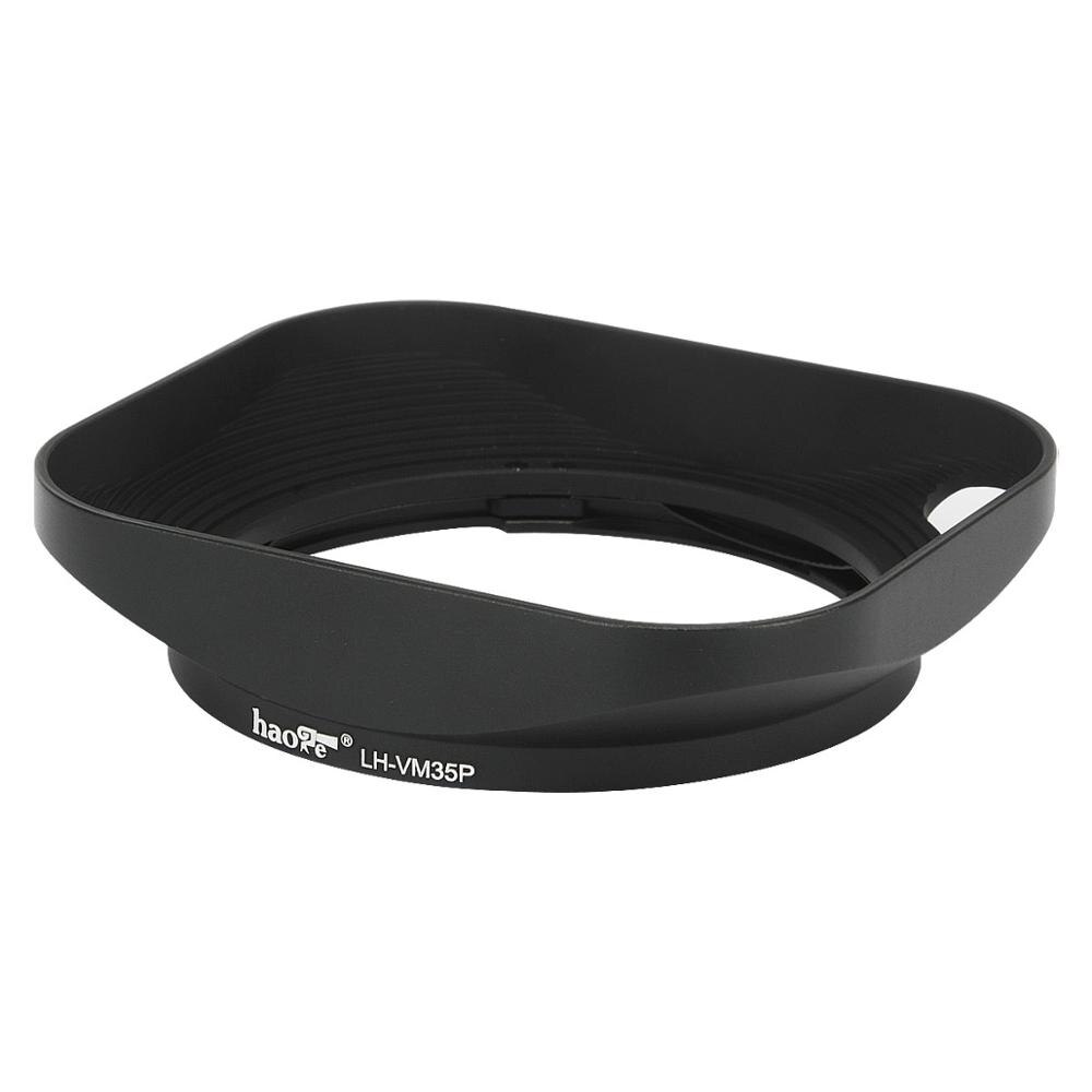 Haoge LH-VM35P Bajonett Metall Platz Objektiv Haube für Voigtlander Nokton Asphärische 35MM 40mm f 1,2 50MM/1,2 VM Aushöhlen Entwickelt