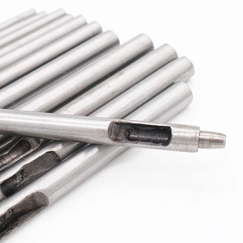 1PC Round Hollow Punch Leather Craft Punch Tool Hollow Hole Punch Cutter Tool for Watch Bands Belts Canvas Paper 0.5-5.5mm