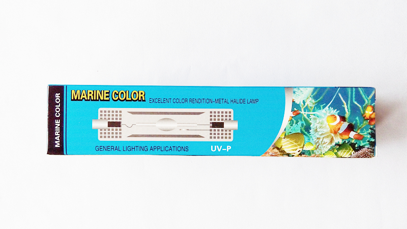 Marine farve 250w 10k 14k 20k hqi  fc2 base dobbelt endet metalhalogen pære koral levende stenrev koralfisk akvarium