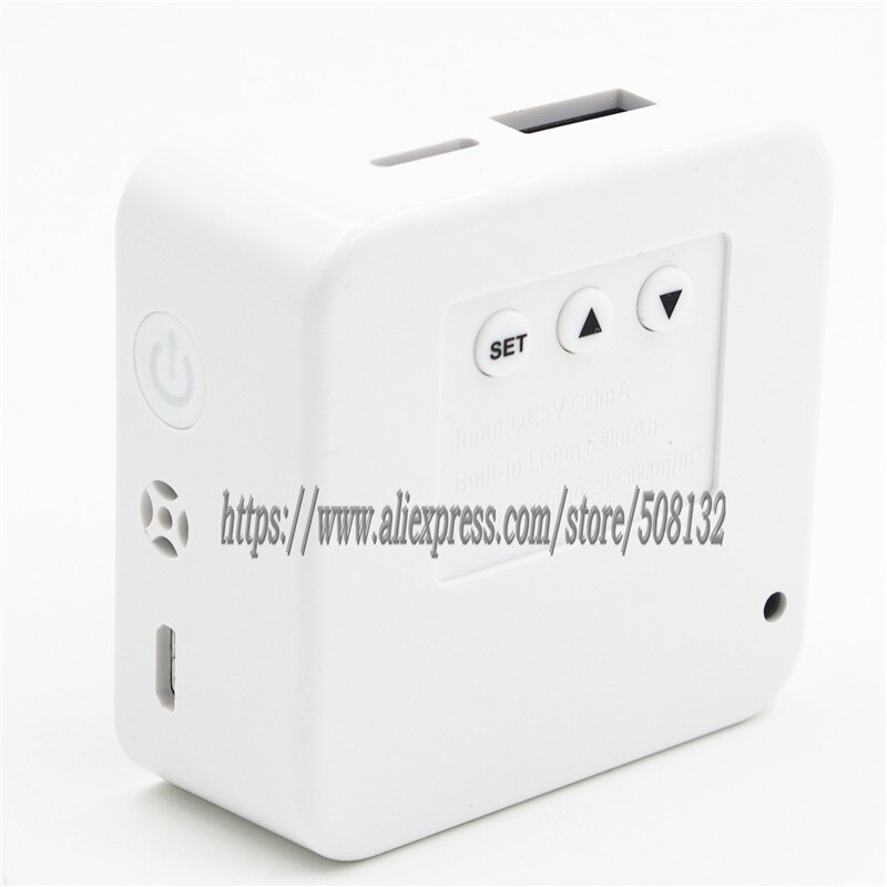 SNDWAY SW-825 Digital PM2.5 Detector meter and Temperature and Humidity Mini Portable Air Meter