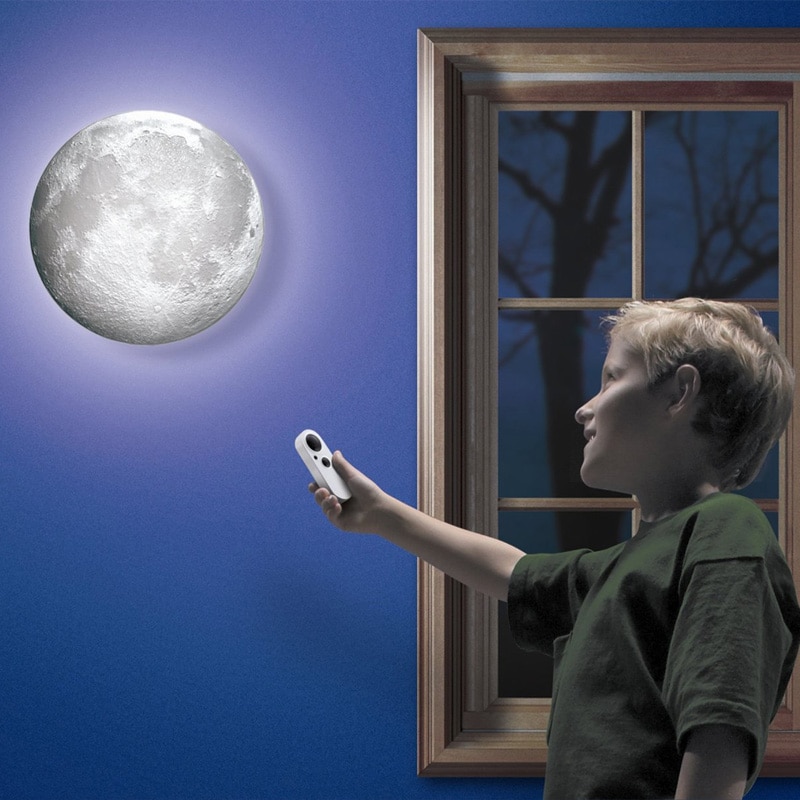 Novelty Cosmos Projection Lamp Moon In My Room Decor Lunar Projection Night Light with Remote Control Astronomer Night Lights