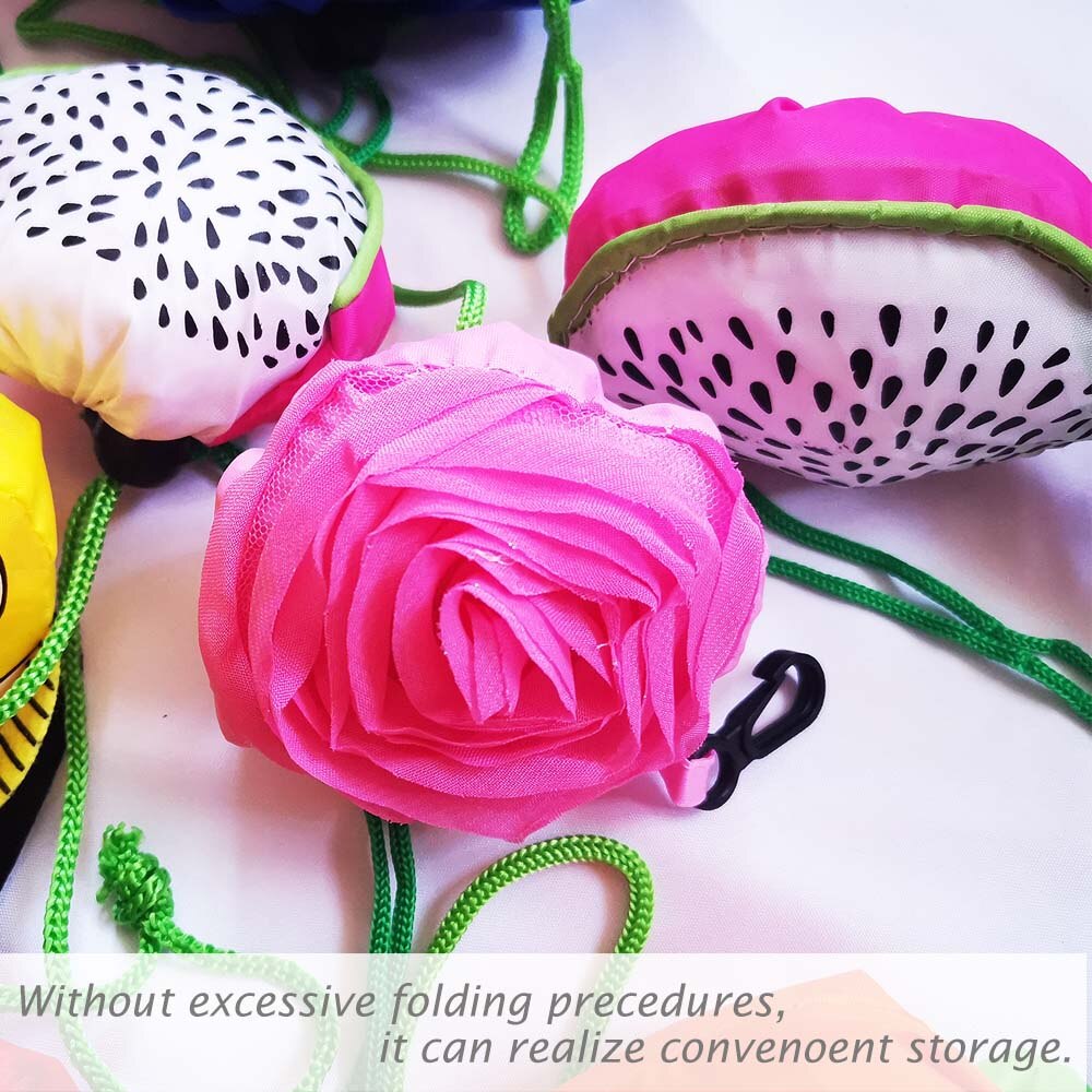 flower reusable shopping bag animal shopping bag nylon bag animal foldable bag promotional bags folding flower shopping bag