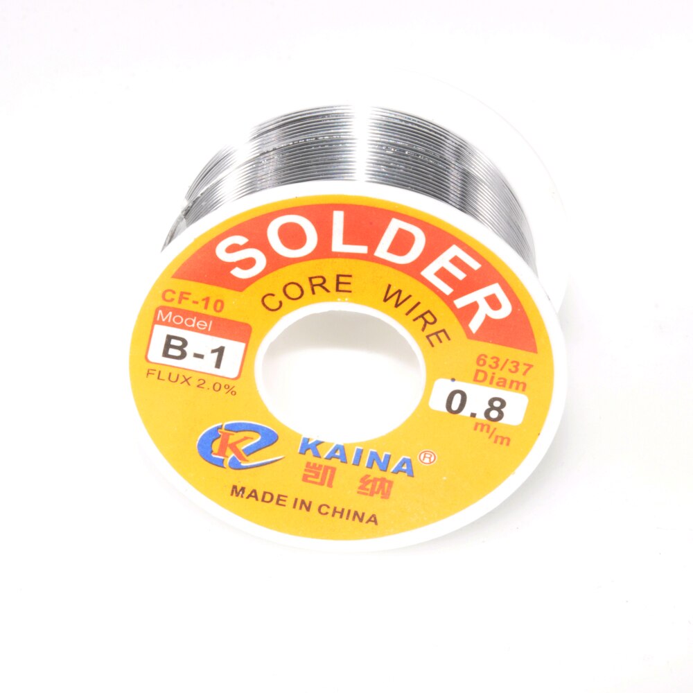 100G Solder Wire Tin CF-10 63/37 Model B-1 0.5/0.6/0.8/1.0/1.2/1.5/2.0mm Diameter Welding Solder Core