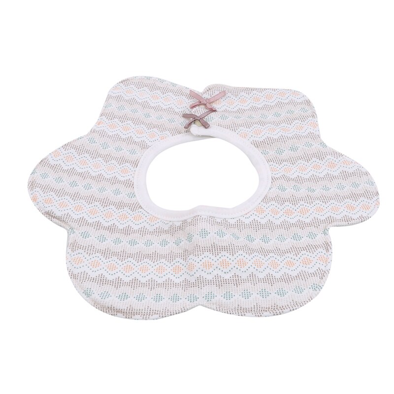 Baby Waterdicht En Vuile Achthoekige Bib Mooie Kid Bib Effen Mode Bib Voor Meisje Jongen Baby Kleding Accessoires: Choi ling