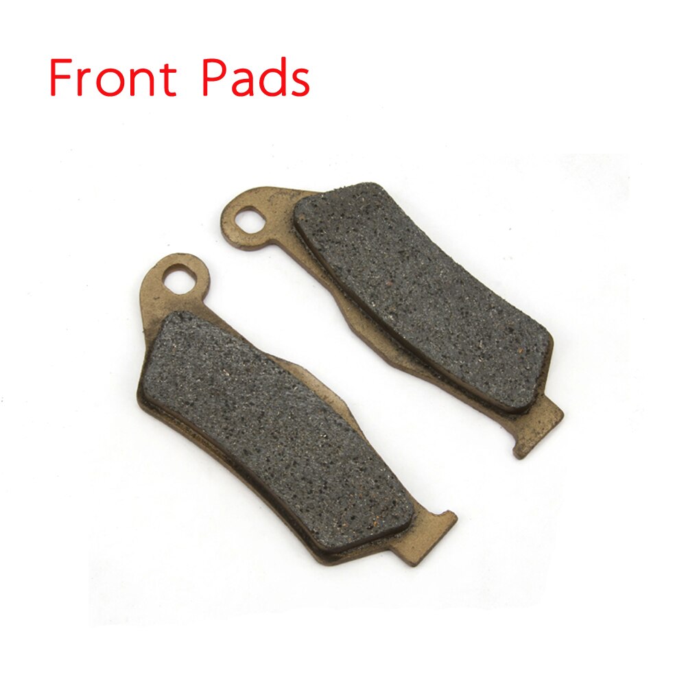 Pastillas de freno delantero y trasero para motocicleta, para KTM EXC EXCF SX SXF XC XCW XCF XCFW 125 150 200 250 300 350 400 450 500 505 525 530: Front
