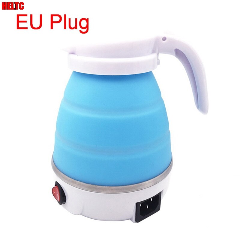 Opvouwbare Waterkoker Mini Draagbare Inklapbare Travel Siliconen Water Boiler: 2