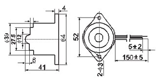 Luz roja intermitente, sirena, alarma de sonido, zumbador, 100dB, CC de 24V, CC de 12V, CA de 220V, BJ-3