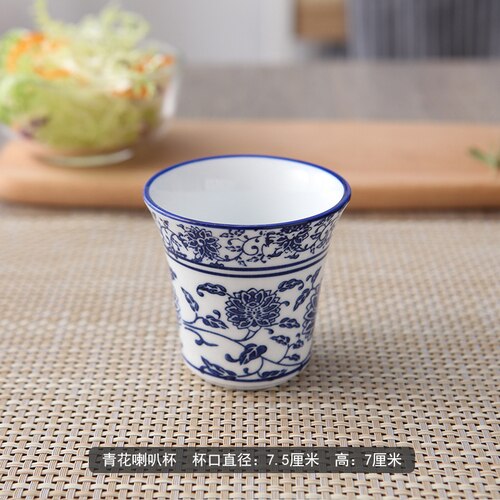 Juego de vajilla decorativa para restaurante chino, combinación de cuenco para el hogar, plato, cuchara, taza, tazón de sopa, plato de sabor, soporte para palillos: 7.5x7cm