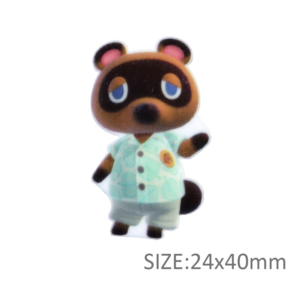 Cute Animal Acrylic Flatback Planar Resin Pack,Hair Bows Decoration Resins,Crafts Suppliers,Resin Embellishment,1Yc13391: 1109006001