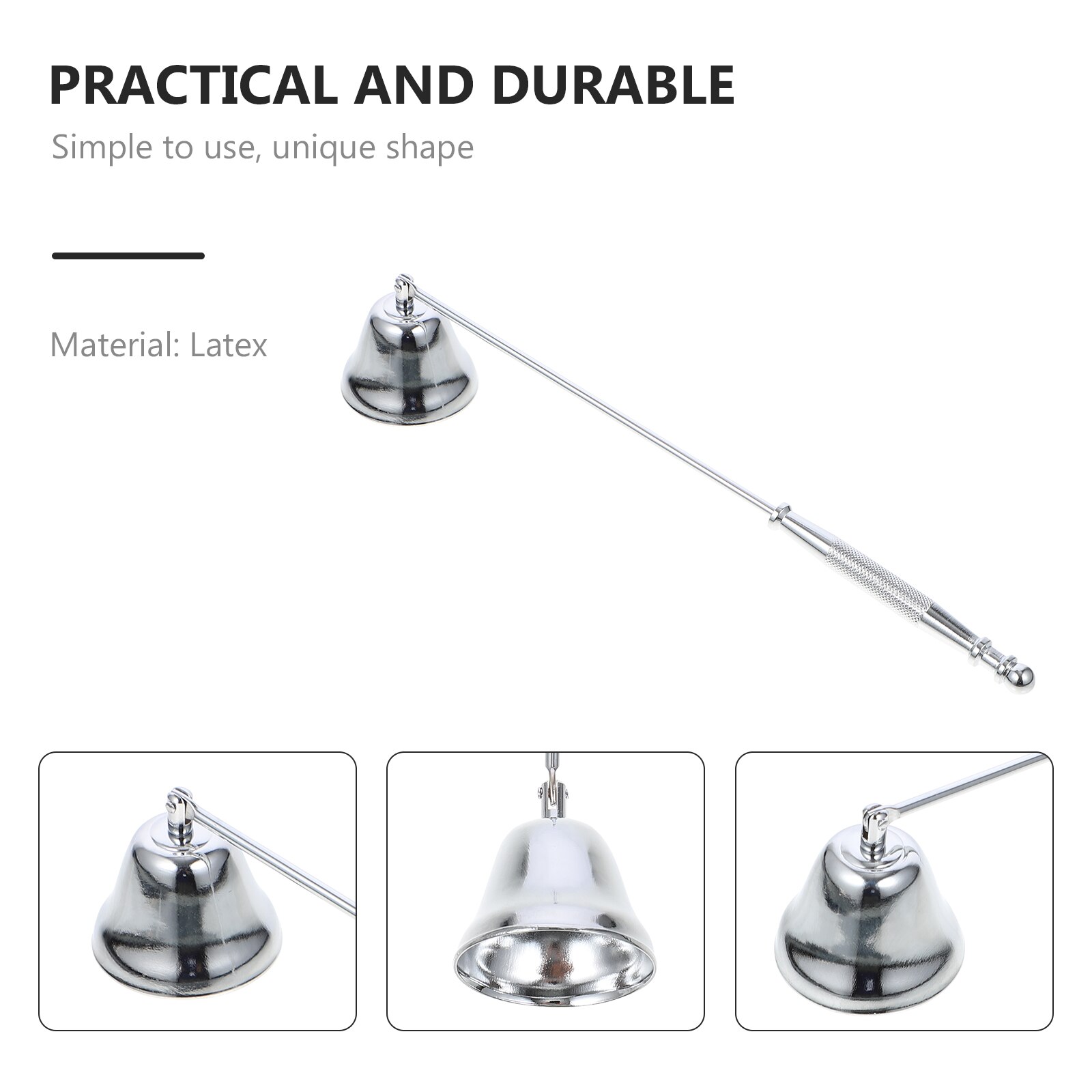 3 Stuks Metalen Kaars Snuiters Lont Snuffer Met Lange Handvatten Voor Stak Kaars Vlam