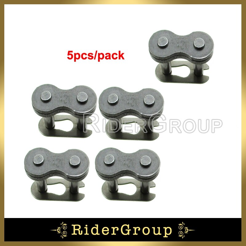 420 kæde hovedled til 50cc 70cc 90cc 110cc dirt bike atv quad go kart knallert scooter kandi taotao