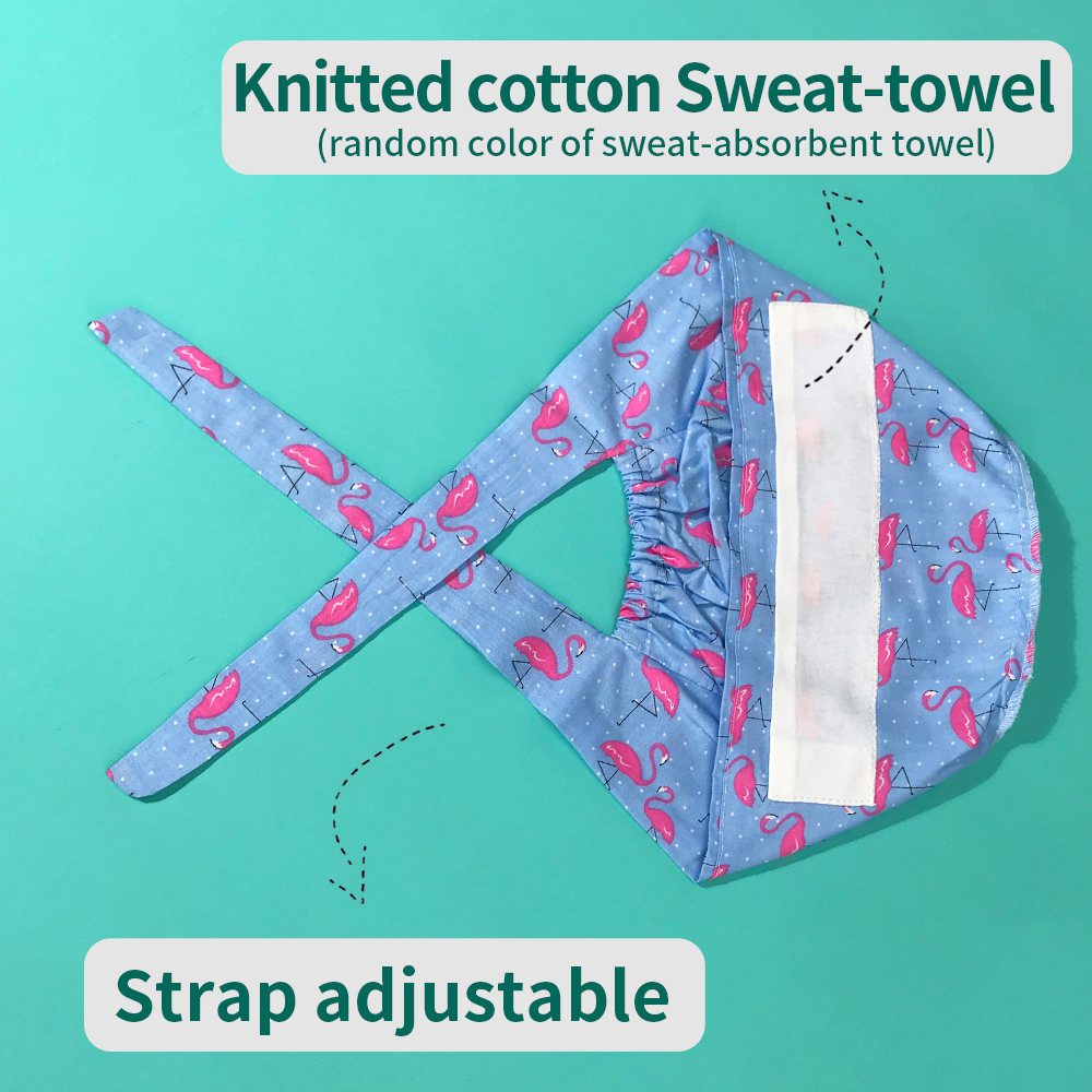 Scrubs Caps Mode Nurse Cap Dier Bedrukt Verstelbare Chirurgische Hoed Ziekenhuis Accessoires Dierenwinkel Werkhoeden