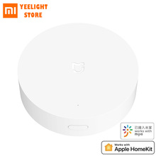Mijia Multimode Smart Gateway ZigBee WIFI Bluetooth Mesh Hub Voice Remote Control For Xiaomi Smart Home Mihome APP/Apple Homekit