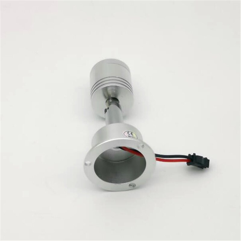 6 unids/lote Downlight Mini LED focos 3W 220V 360 grados de rotación Spotlamp de lámpara telón de fondo las luces RoHS CE