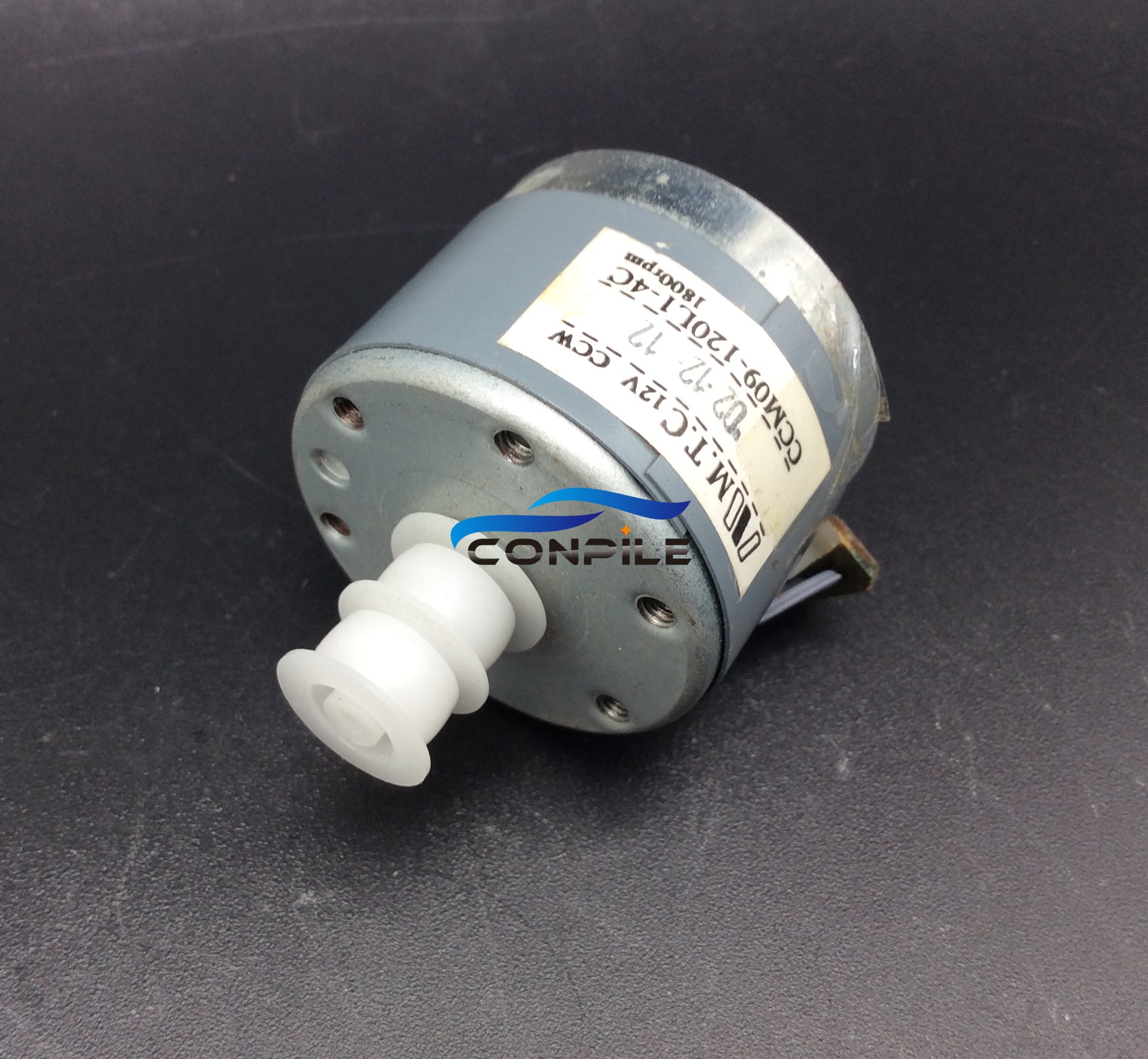 1pc tape Recorder motor cassette deck 530 brand motor 12v reverse ccw Counterclockwise