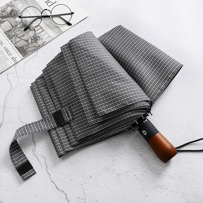 Academy Winddicht Mannen Draagbare Paraplu Reizen Outdoor Luxe Automatische Parasol Paraplu Regen Vrouwen Paraguas Ambrella BW50YS