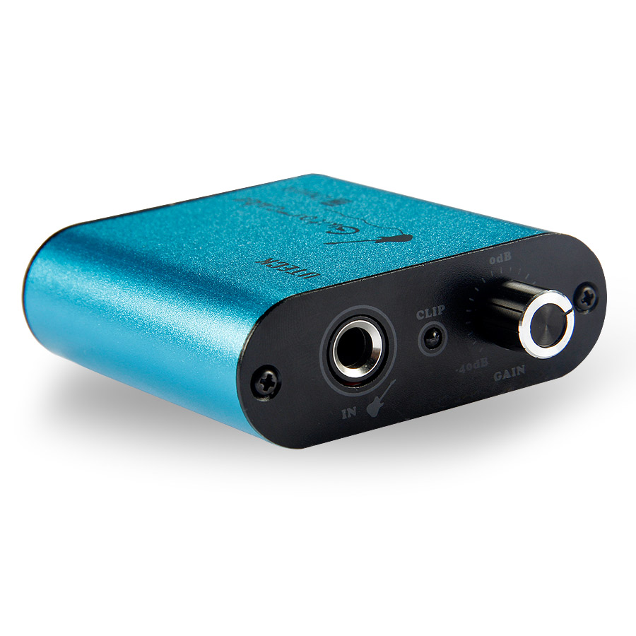 Guitarra Uteck, cubo, cordón, interfaz de Audio USB, ajuste DI para guitarra suave, aparejo JAMVOX AmpITube