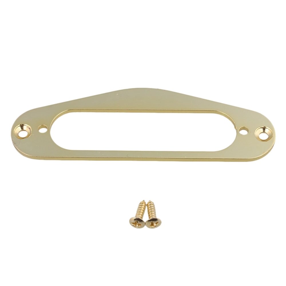 Anillo de montaje envolvente de pastilla de cuello de bobina única de Metal para guitarra eléctrica estilo ST, 1 ud.: Oro