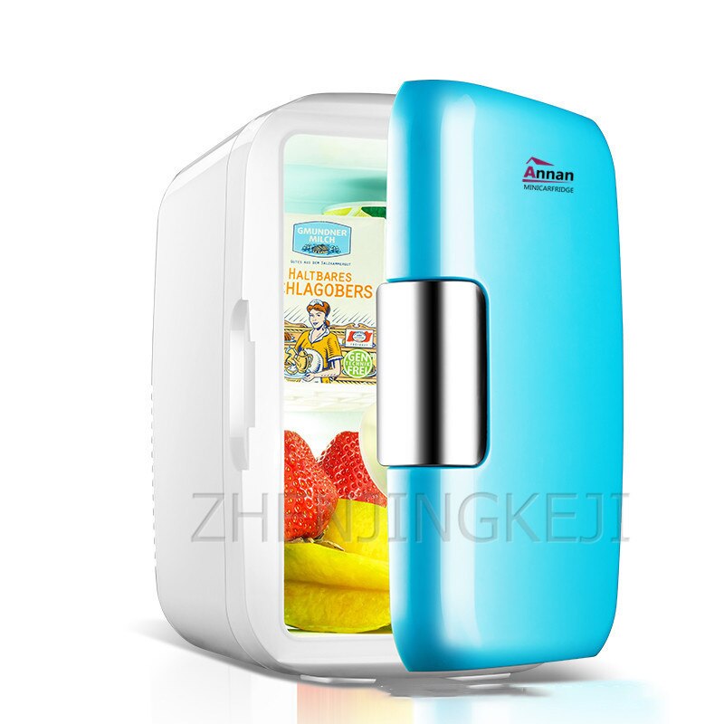 Small Refrigerator Home Fridge 6L/12V Quick Cooling Tools Vehicle Household Appliances Frozen Home Appliance Tool: Vehicle