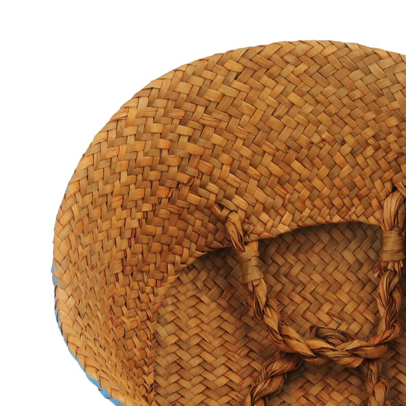 14 Colors Panier Osier Foldable Handmade Storage Basket Wicker Rattan Seagrass Straw Flower Pot Laundry Basket Cestas Mimbre