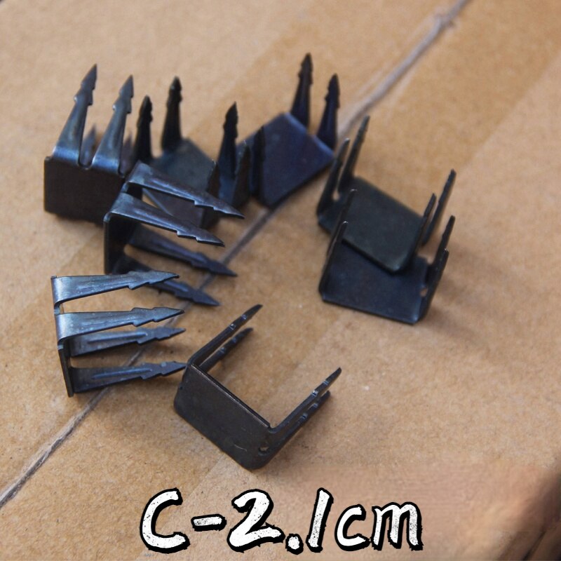 15 stücke Dreieck Reifen Nelken Dreieckige Reifen Punktion Spikes für Reifen Durchstechen Schießt NäGel Anti-Diebstahl Auto für Reifen punktion: C-2.1cm