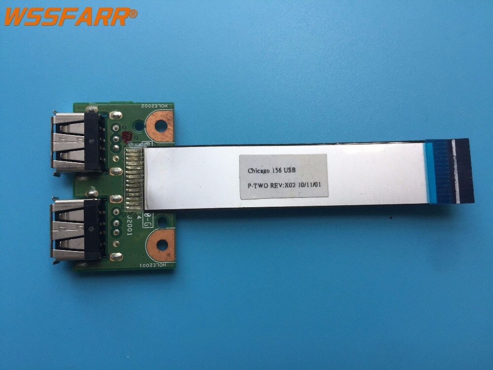 FOR HP FOR Compaq Presario CQ57 USB Port Board with cable 01015ED00-J09-G