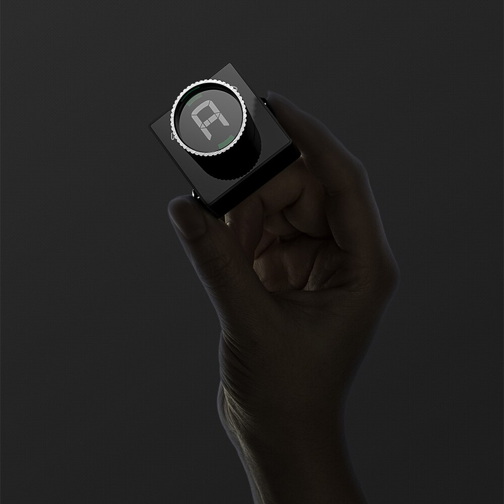 SWIFF C10 Mini Electric Guitar Tuner Mute Tuning LED Display A4 Range 430-449Hz Acoustic Guitar Bass Chromatic Pedal Tuner