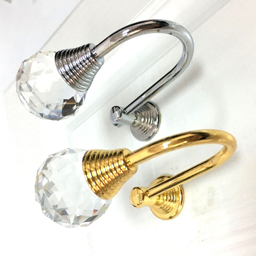 Solid Alloy Curtain Hook Wall Hook Door er er Holder Home Decoration