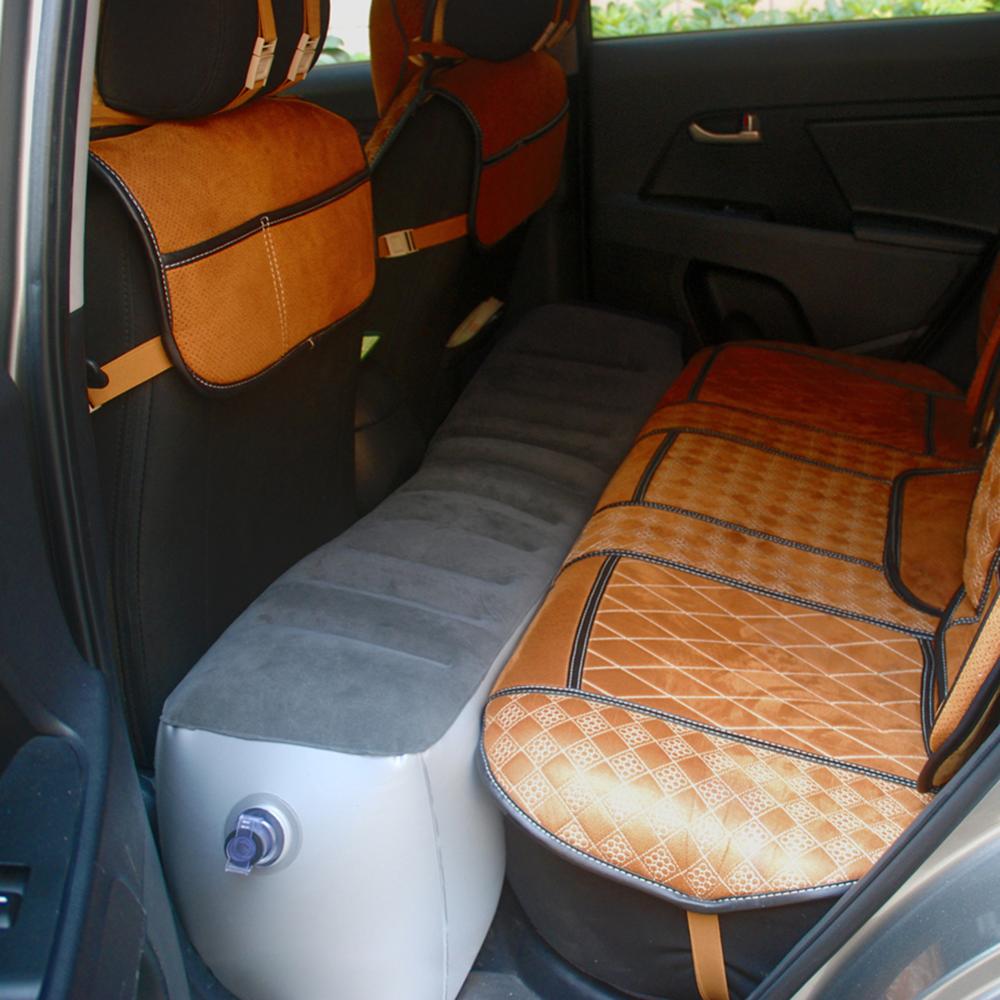 Colchón de aire Universal para asiento trasero de coche, cama de aire para Interior de automóvil, autoconducción