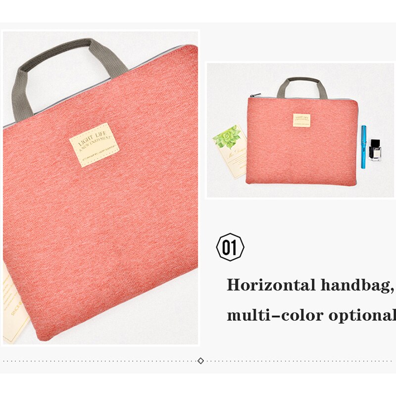 A4 Large-capacity Student Test Paper Folder Business Information Organ Bag Storage Bag School Classification Office File Bag