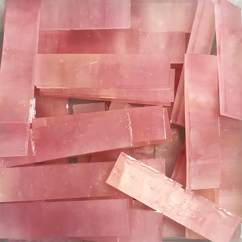 200 gramm 1X4 cm Glasmalerei Streifen, DIY Glas Mosaik Hobby, DIY Material Lieferant, Mini verlieren Tiffany Glas Stück, Grün verrotten