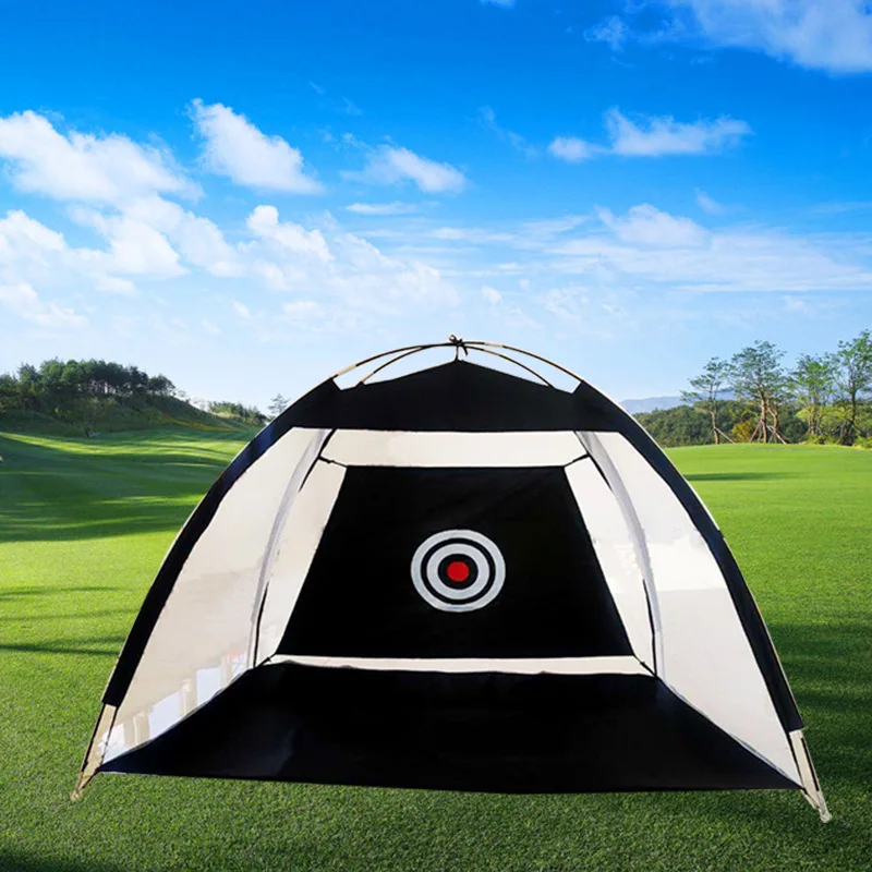 Cage de Golf 1 ~ 2M, filet d'entraînement, Sport intérieur et extérieur, équipement d'exercice, entraîneur de jardin, tente d'entraînement de Golf Portable