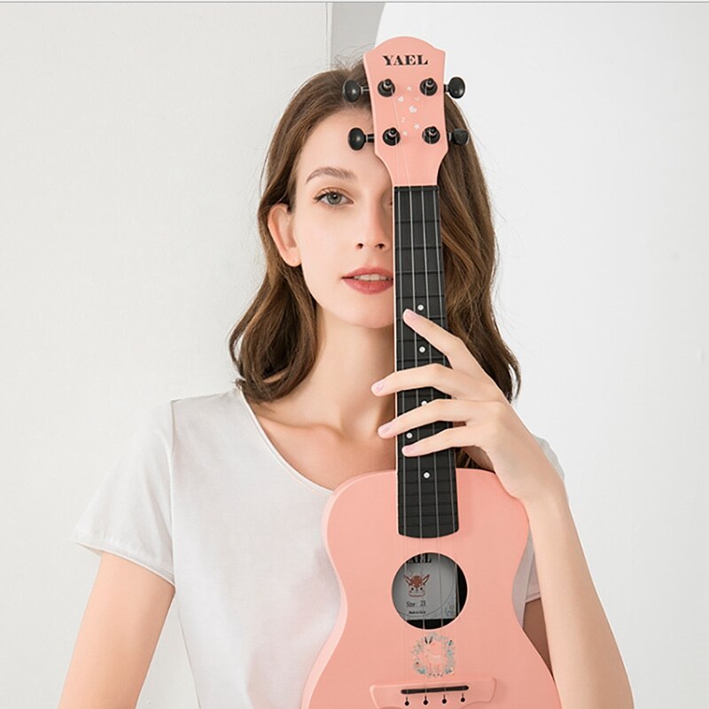 YAEL 23Inch Carbon Fiber Ukulele Kids Ukulele Uke Hawaii Mini Guitar for Kids Adults and Beginners